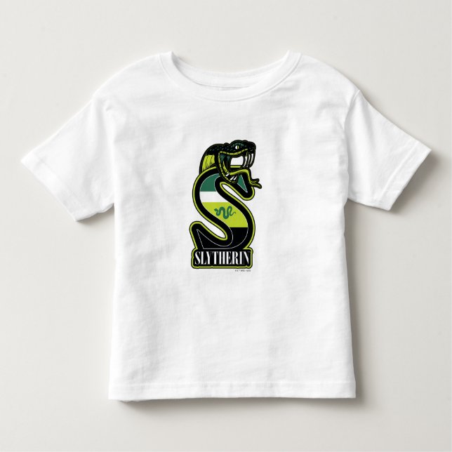 HARRY POTTER™ | SLYTHERIN™ Athletic Badge Toddler T-Shirt (Front)