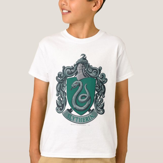 Harry Potter | Slytherin Crest Green T-Shirt (Front)