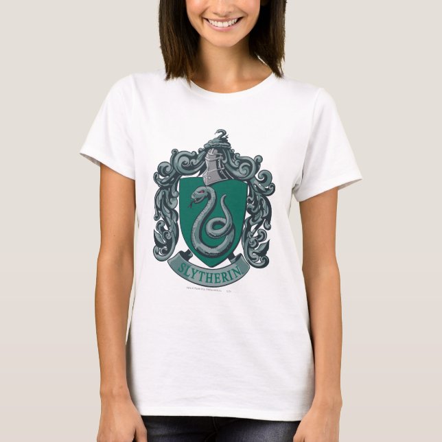 Harry Potter | Slytherin Crest Green T-Shirt (Front)