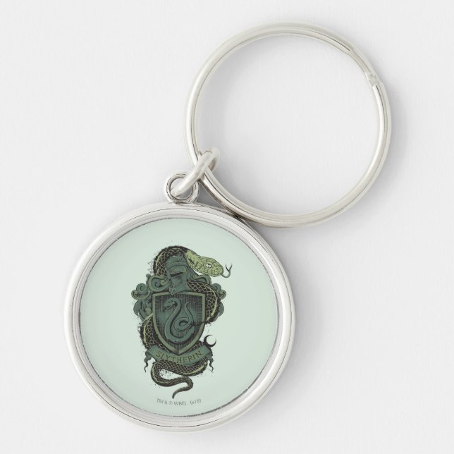 Harry Potter  | Slytherin Crest Key Ring (Front)