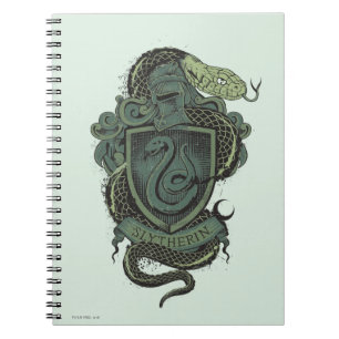 Harry Potter Slytherin Crest Spiral Notebook