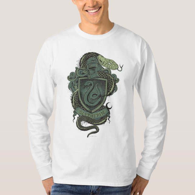 Harry Potter | Slytherin Crest T-Shirt (Front)