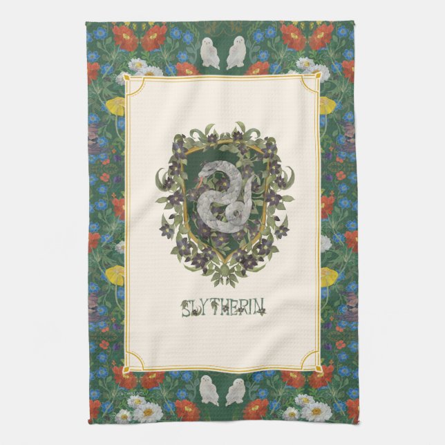 HARRY POTTER™ | SLYTHERIN™ Crest Tea Towel (Vertical)