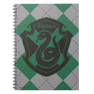 Harry Potter   Slytherin House Pride Crest Spiral Notebook