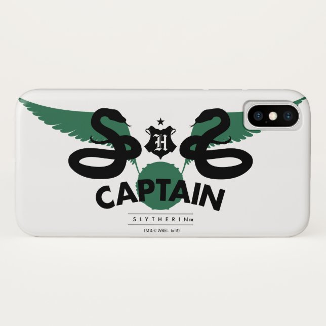 Harry Potter | SLYTHERIN™ House Quidditch Captain Case-Mate iPhone Case (Back (Horizontal))