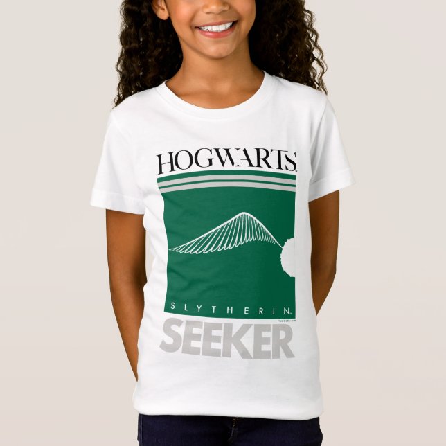 Harry Potter | SLYTHERIN™ House Quidditch Seeker T-Shirt (Front)