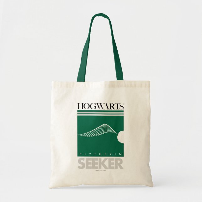 Harry Potter | SLYTHERIN™ House Quidditch Seeker Tote Bag (Front)