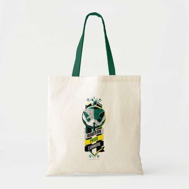 Harry Potter | SLYTHERIN™ House Traits Sigil Tote Bag (Front)