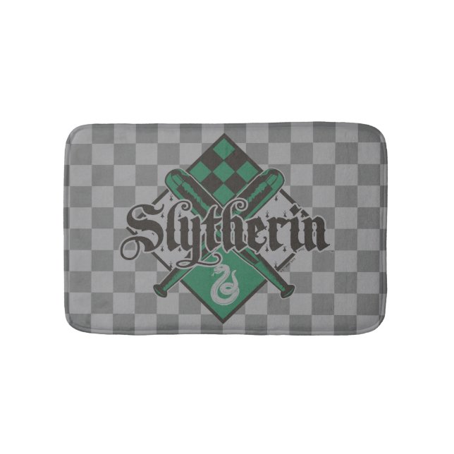 Harry Potter | Slytherin QUIDDITCH™ Crest Bath Mat (Front)