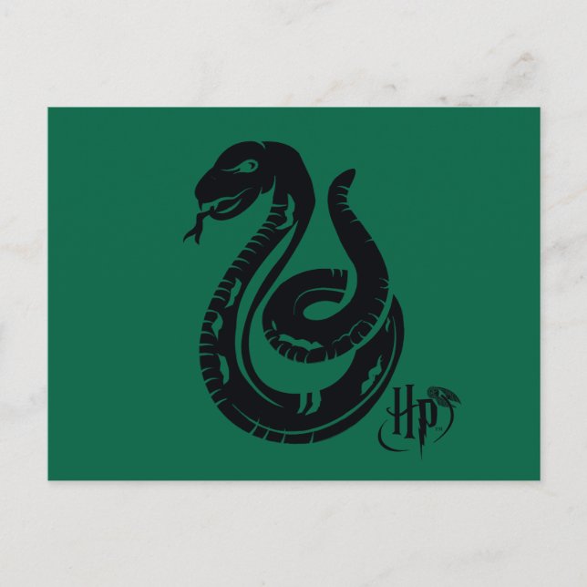 Harry Potter | Slytherin Snake Icon Postcard (Front)
