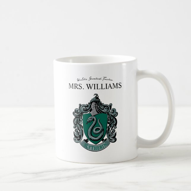 Harry Potter | Slytherin Teacher Personalised Coffee Mug (Right)