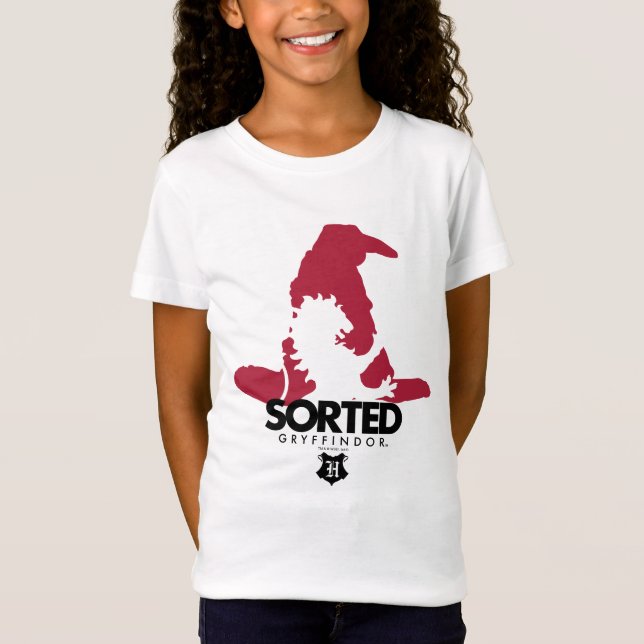 Harry Potter | Sorted Into GRYFFINDOR™ House T-Shirt (Front)
