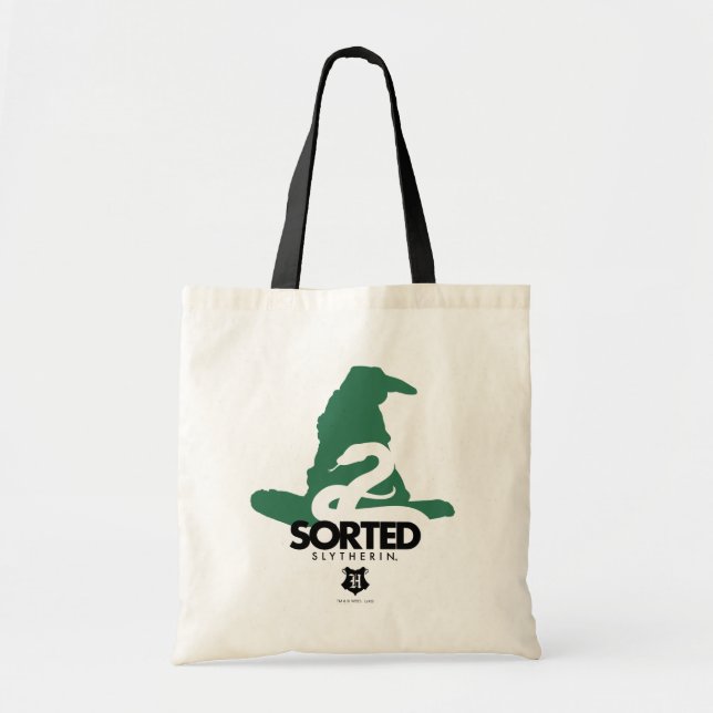 Harry Potter | Sorted Into SLYTHERIN™ House Tote Bag (Front)