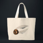 Harry Potter Spell | Golden Snitch Large Tote Bag<br><div class="desc">This Golden Snitch was used in the first exciting match between Gryffindor and Slytherin where it was caught by Harry Potter... in his mouth! The Golden Snitches were enchanted flying balls caught by the seeker, a specialist position in a game of Quidditch. Fast and mighty, these mischievous little balls were...</div>