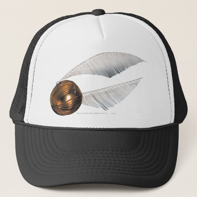 Harry Potter Spell | Golden Snitch Trucker Hat (Front)