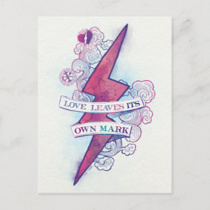 Harry Potter Spell Love Leaves Its Own Mark Postcard