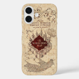 Harry Potter Spell   Marauder's Map iPhone 16 Case