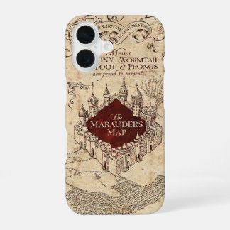 Harry Potter Spell | Marauder's Map iPhone 16 Case