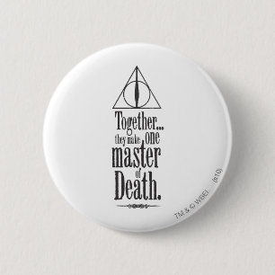 Harry Potter Spell Master of Death 6 Cm Round Badge