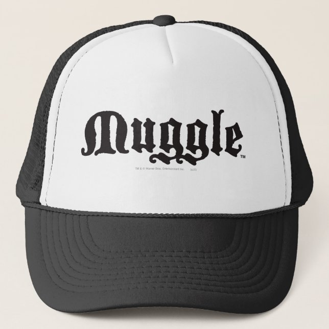 Harry Potter Spell | Muggle Trucker Hat (Front)