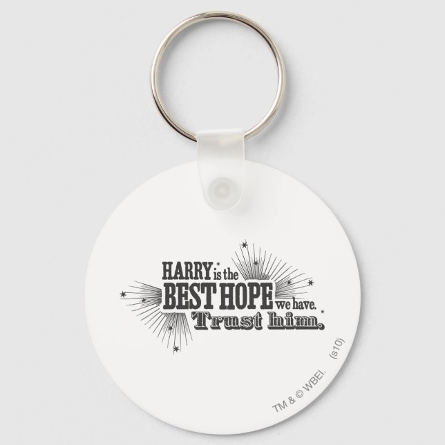 Harry Potter Spell | Our Best Hope Key Ring (Front)
