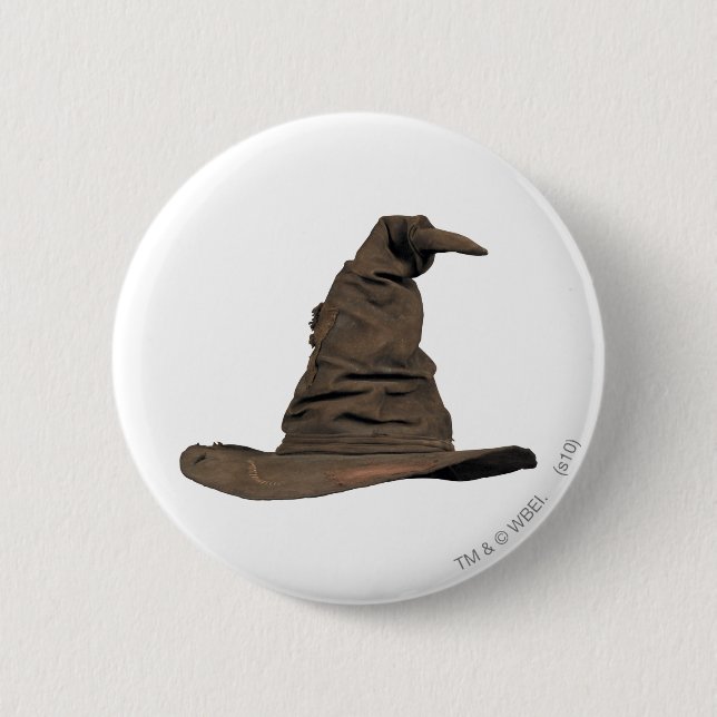Harry Potter Spell | Sorting Hat 6 Cm Round Badge (Front)