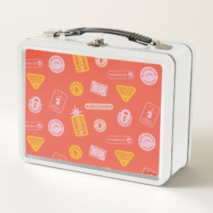 HARRY POTTER™ Spells Pattern Metal Lunch Box