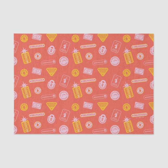 HARRY POTTER™ | Spells Pattern Tissue Paper (Front)