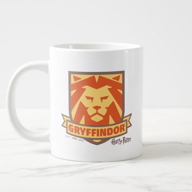 HARRY POTTER™ | Summer Magic GRYFFINDOR™ Crest Large Coffee Mug (Left)