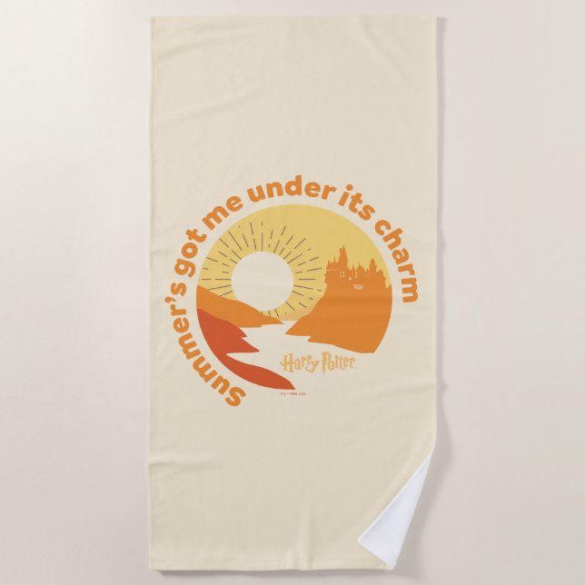 HARRY POTTER™ | Summer Magic HOGWARTS™ Castle Beach Towel (Front)