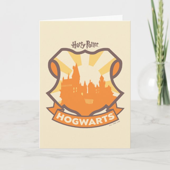 HARRY POTTER™ | Summer Magic HOGWARTS™ Crest Card (Front)