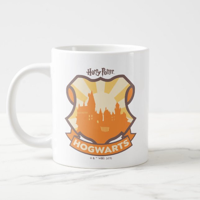 HARRY POTTER™ | Summer Magic HOGWARTS™ Crest Large Coffee Mug (Left)
