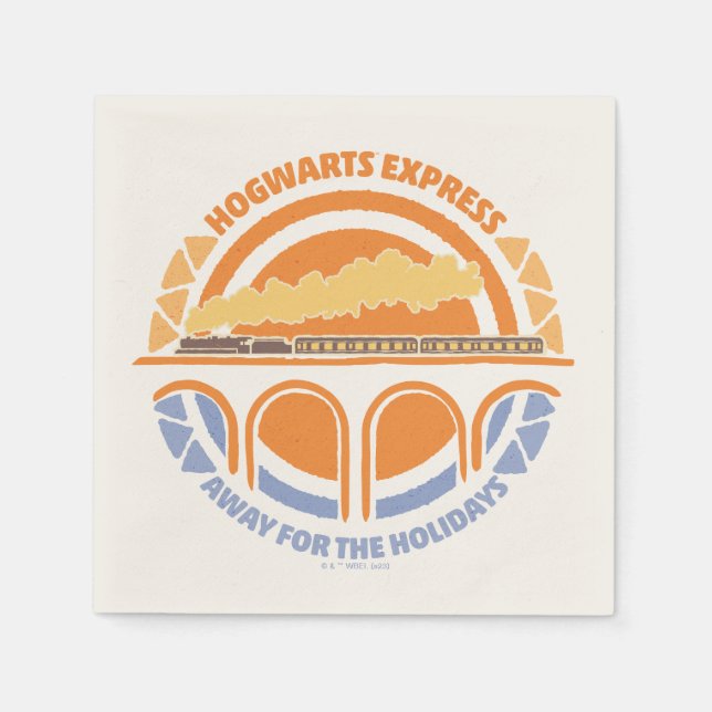 HARRY POTTER™ | Summer Magic HOGWARTS™ Express Napkin (Front)