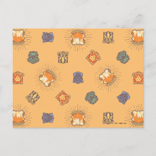 HARRY POTTER™   Summer Magic HOGWARTS™ Pattern Postcard