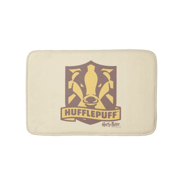 HARRY POTTER™ | Summer Magic HUFFLEPUFF™ Crest Bath Mat (Front)
