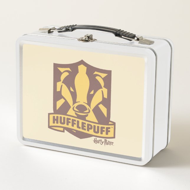 HARRY POTTER™ | Summer Magic HUFFLEPUFF™ Crest Metal Lunch Box (Front)