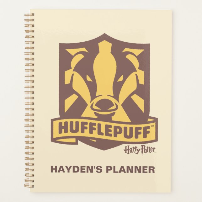 HARRY POTTER™ | Summer Magic HUFFLEPUFF™ Crest Planner (Front)