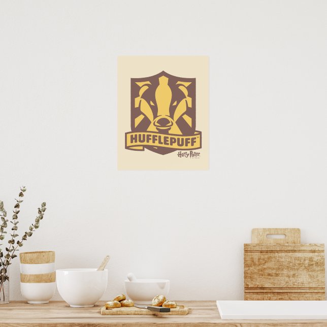 HARRY POTTER™ | Summer Magic HUFFLEPUFF™ Crest Poster (Kitchen)