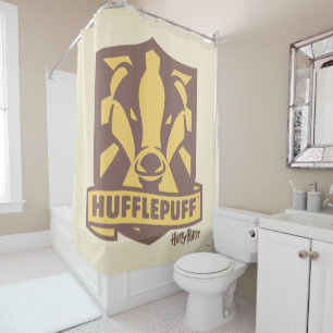 HARRY POTTER™ Summer Magic HUFFLEPUFF™ Crest Shower Curtain