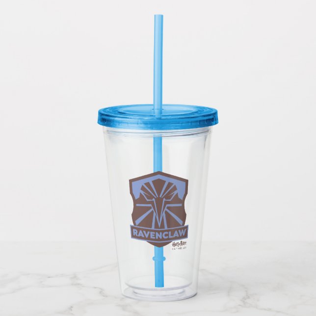 HARRY POTTER™ | Summer Magic RAVENCLAW™ Crest Acrylic Tumbler (Front)