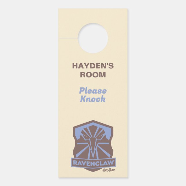 HARRY POTTER™ | Summer Magic RAVENCLAW™ Crest Door Hanger (Front)