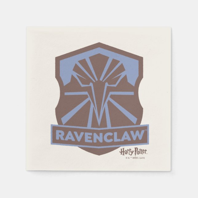 HARRY POTTER™ | Summer Magic RAVENCLAW™ Crest Napkin (Front)