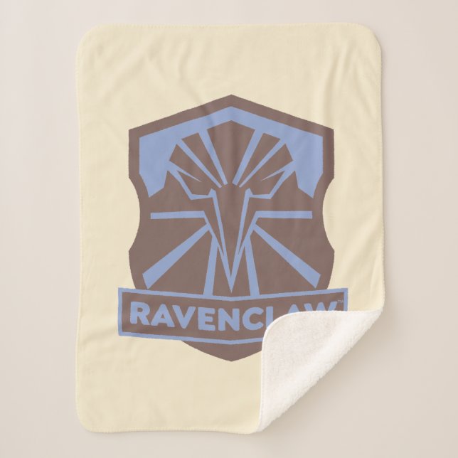 HARRY POTTER™ | Summer Magic RAVENCLAW™ Crest Sherpa Blanket (Front)