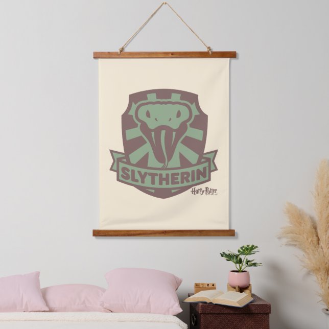 HARRY POTTER™ | Summer Magic SLYTHERIN™ Crest Hanging Tapestry (Bedroom)