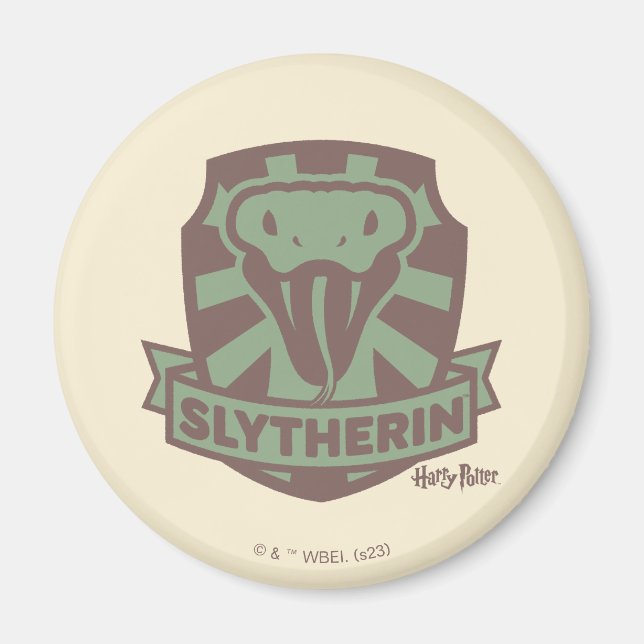 HARRY POTTER™ | Summer Magic SLYTHERIN™ Crest Magnet (Front)