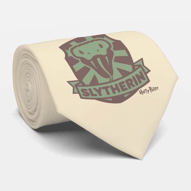 HARRY POTTER™ | Summer Magic SLYTHERIN™ Crest Tie (Rolled)