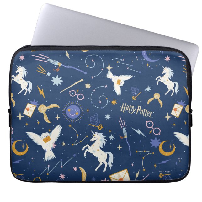 HARRY POTTER™ Summer Solstice Icon Pattern Laptop Sleeve (Front)