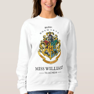 Harry Potter Teacher Hogwarts Crest - Full Colou Sweatshirt