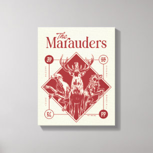 HARRY POTTER™ The Marauders Animagus Graphic Canvas Print