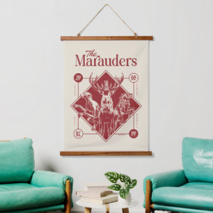 HARRY POTTER™ The Marauders Animagus Graphic Hanging Tapestry